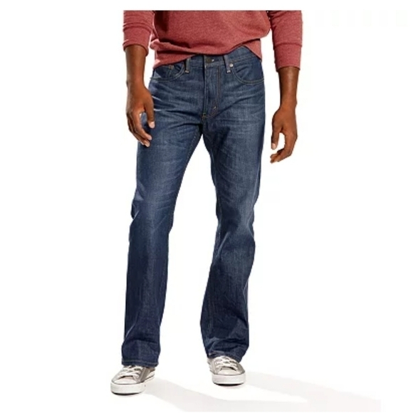 Levi's 559 Men's Relaxed Straight Fit Jeans Dark Size 36x32 NEW - Picture 3 of 13